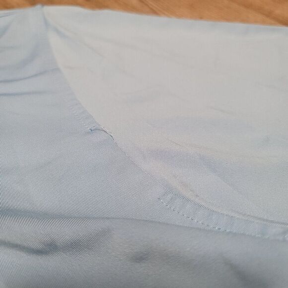 FootJoy Mens Polo Golf Short Sleeve Shirt Blue Polyester Size XXL - Picture 6 of 8